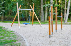 Schaukel mit Reckstangen