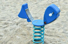 Wackeltier blau