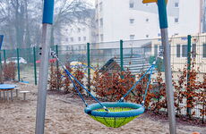 Vogelnestschaukel Sterne